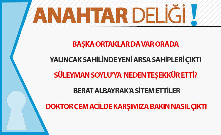 Anahtar Deliği 29.10.2019
