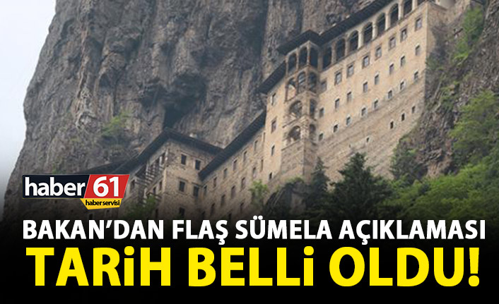 Son dakika! Bakan’dan flaş Sümela Manastırı açıklaması: 2. Etap…