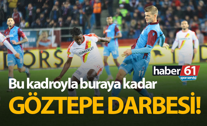 Trabzonspor Göztepe'ye yenildi!