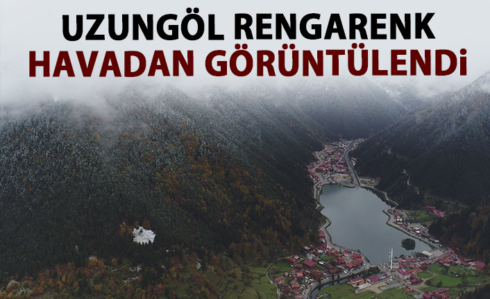 Uzungöl havadan bir başka güzel