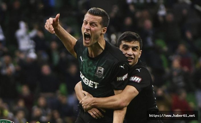 Trabzonspor'un rakibi puanı uzatmada kurtardı