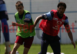 Yattara ve Gabriç İdmanda