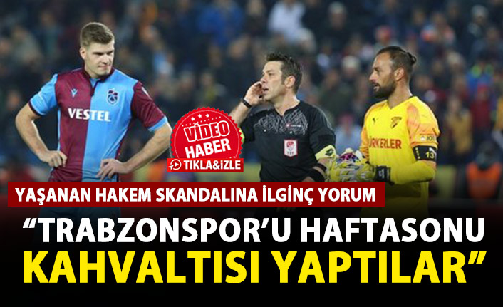 Flaş sözler: Trabzonspor'u haftasonu kahvaltısı yaptılar!