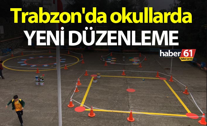 Trabzon'da okullarda yeni düzenleme
