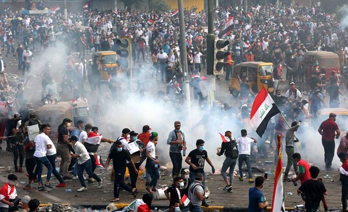 Irak'taki gösterilerde 254 kişi öldü