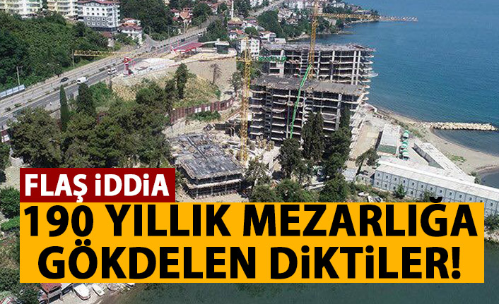 190 yıllık Müslüman mezarlığına gökdelen dikilmiş