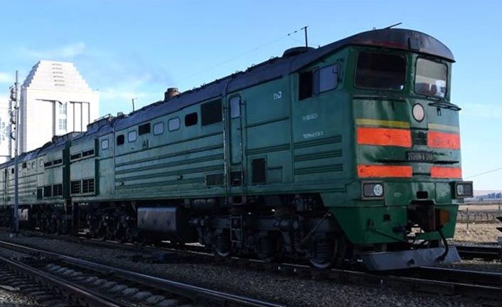 Çin'den Avrupa'ya giden tren Ankara'ya ulaştı