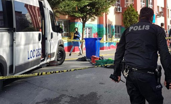 Avcılar’da okul bahçesinde servis aracı küçük Eylül’e çarptı