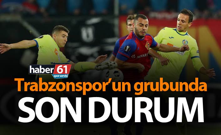 Trabzonspor'un grubunda son durum