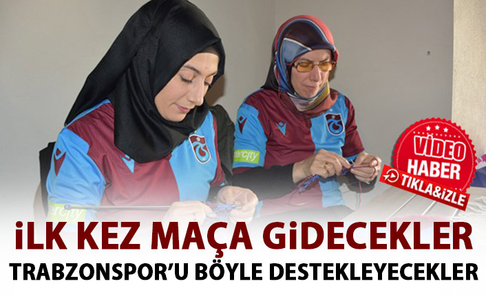 İlk kez gidecekleri maçta Trabzonspor'a böyle destek verecekler