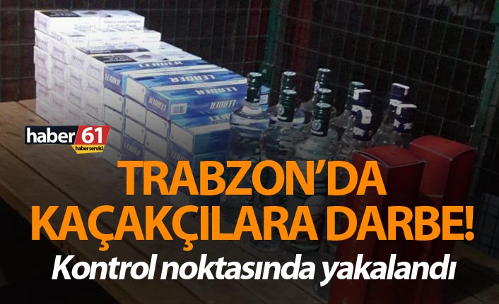 Trabzon’da kaçakçılara darbe