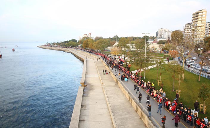 10 Kasım’da ‘Ata’ya Saygı Zinciri’