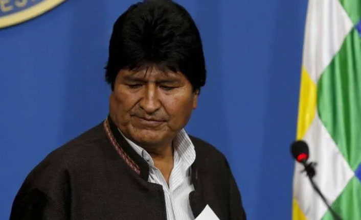 Bolivya Devlet Başkanı görevi bıraktı!