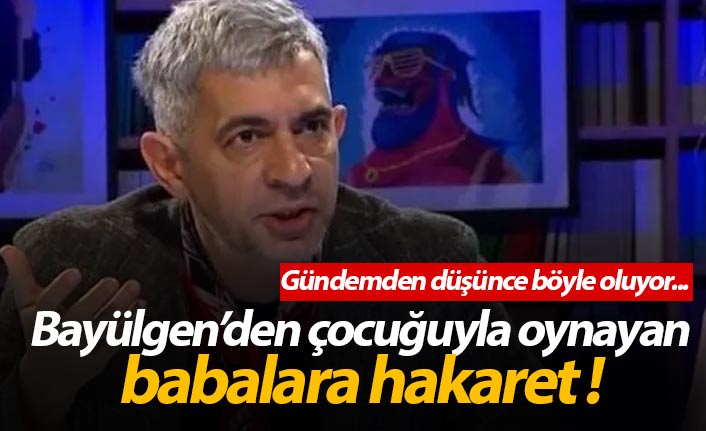 Okan Bayülgen'den çocuğuyla oynayan babalara hakaret
