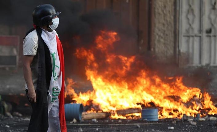 Irak'taki gösterilerde hayatını kaybedenlerin sayısı artıyor