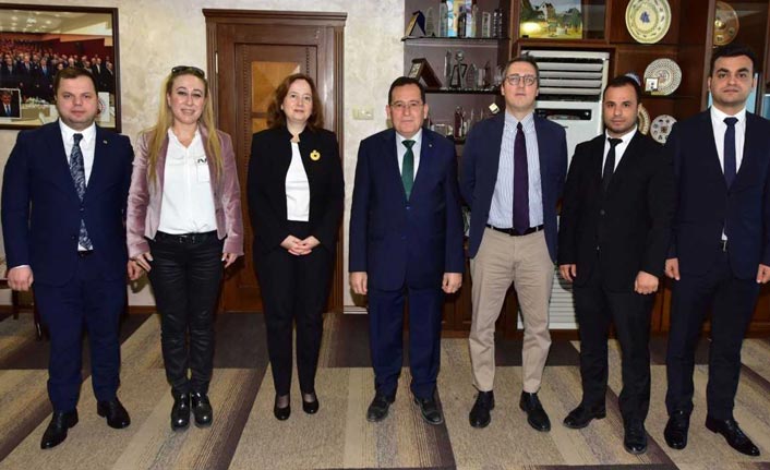 Konsept İnovasyon Ağı Projesi'nin izleme heyetinden TTSO'ya ziyaret