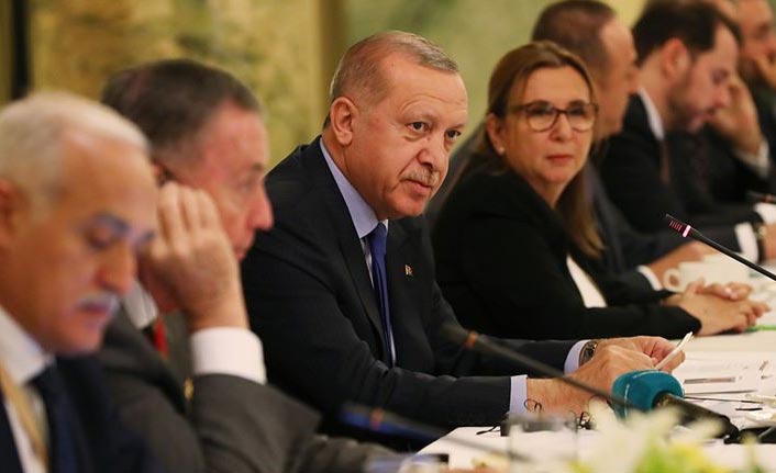 Cumhurbaşkanı Erdoğan ABD'de Yuvarlak Masa Toplantısı'na katıldı