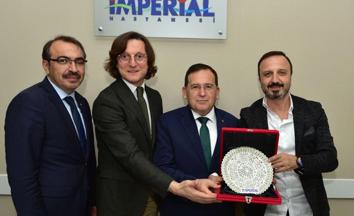 TTSO'dan Özel İmperial Hastanesi'ne ziyaret