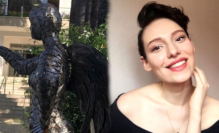 Dördüncü kez yakalandığı kanserden dolayı vefat eden Neslican Tay'ın heykeli dikildi