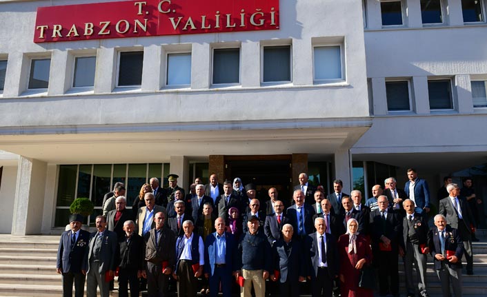 Trabzon'da Kıbrıs Gazileri için Madalya ve Berat Tevcih Töreni