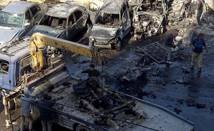 Bab'da bombalı terör saldırısı: 18 ölü