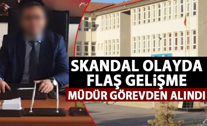 Türkiye'nin konuştuğu olayda flaş gelişme! O müdür görevden alındı!