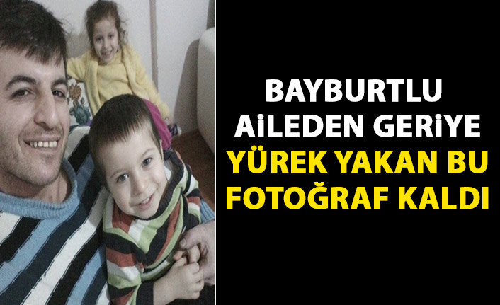 Yangından geriye yürek yakan bu fotoğraf kaldı
