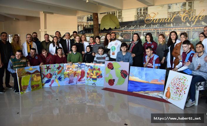 Öğretmen adayları otizmli öğrencilerle aynı projede buluştu