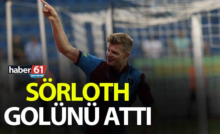 Sörloth erken sahne aldı! Trabzonspor Ankara’da öne geçti