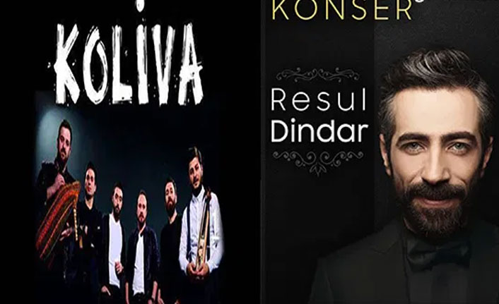 Koliva ve Resul Dindar Ereğli'de sahne aldı