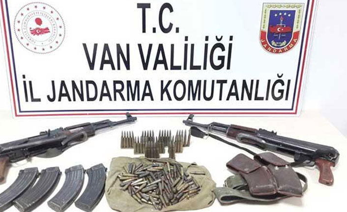 PKK'nın silah ve mühimmatı ele geçirildi