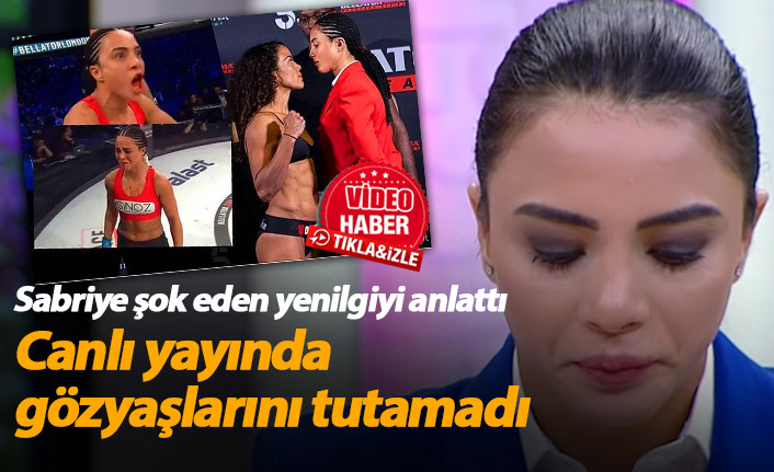 Sabriye Şengül o anları anlatırken gözyaşlarına boğuldu!