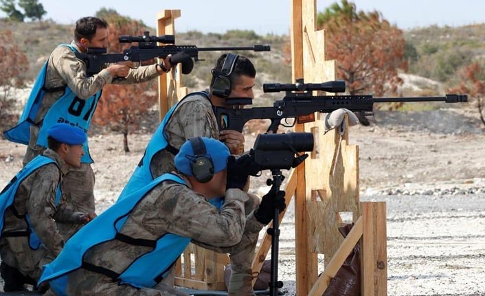 Keskin nişancılar milli silahla yarıştı