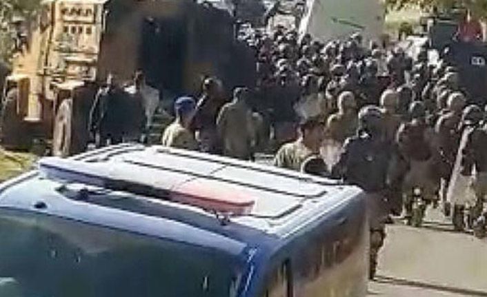 Batman'da kaçak elektrik denetiminde gerginlik