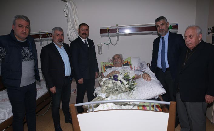 Trabzonspor'dan eski başkan Ataman'a ziyaret