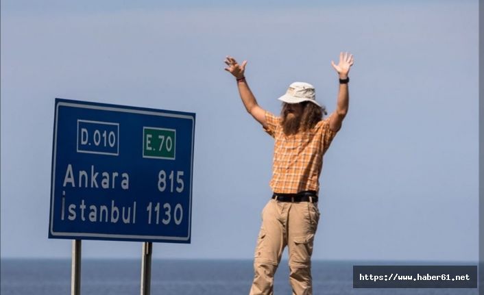 Çin’den Sinop'a yürüdü