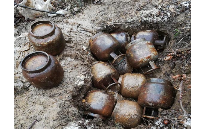 Bitlis’te 300 kilo EYP imha edildi