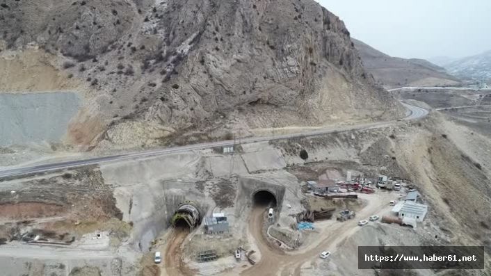 Kop Tüneli'nde çalışmalar hızlandı