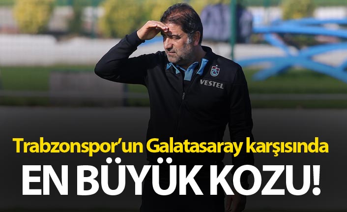 Trabzonspor'un en büyük kozu