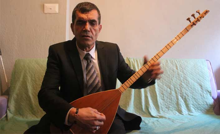 Görme yetisini yitirdi, hayata sazıyla tutundu