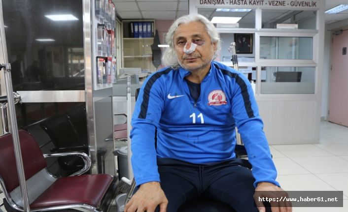 Demir çuklarla tesislere gelip teknik direktörün kaburgasını kırdılar!