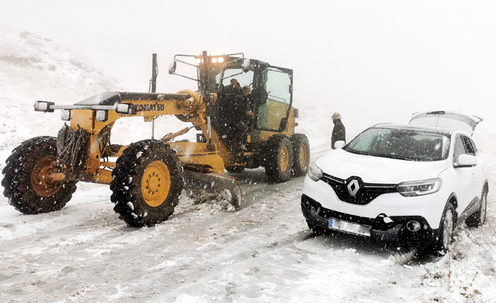 Bayburt'a kar uyarısı