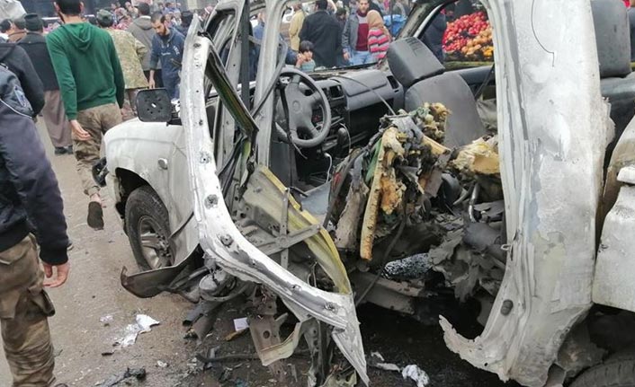 Bomba yüklü araçla terör saldırısı