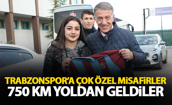 Şırnak'tan gelen öğrenciler Trabzonspor'u ziyaret etti