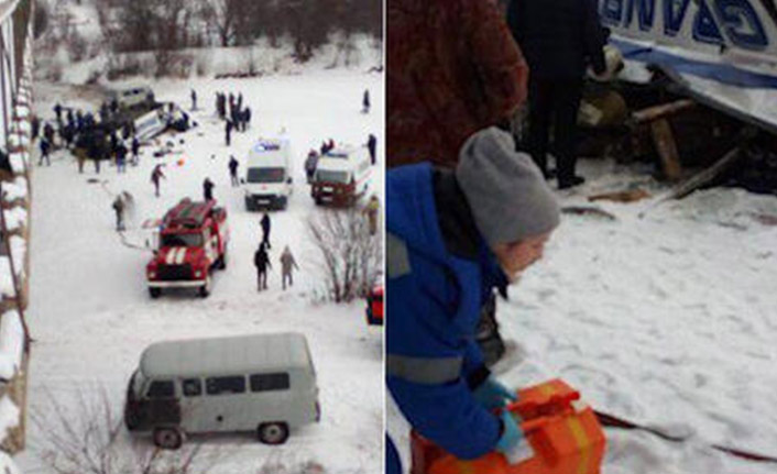 Rusya'da facia 15 kişi feci şekilde öldü!