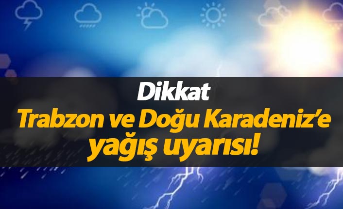 Doğu Karadeniz’de şiddetli yağmur ve yoğun kar uyarısı