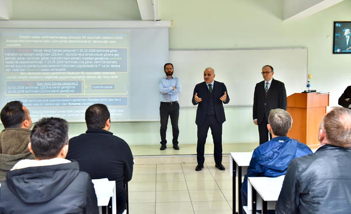 Trabzon'da Belediyelerde görevde yükselme sınavı eğitimleri başladı