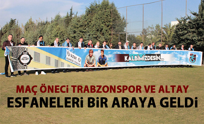 Maç öncesi efsaneler bir araya geldi