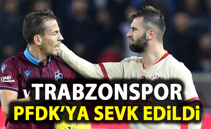 Trabzonspor, Galatasaray maçındaki olaylar nedeniyle PFDK'ya sevk edildi!