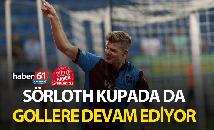 Sörloth kupada da attı